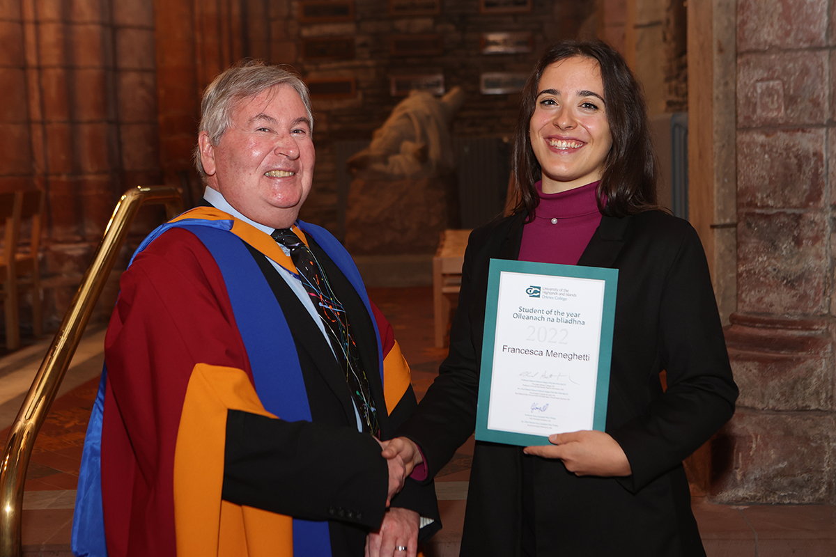 Pursuing her dream sees archaeology student named Orkney College UHI Student of the Year 2022 