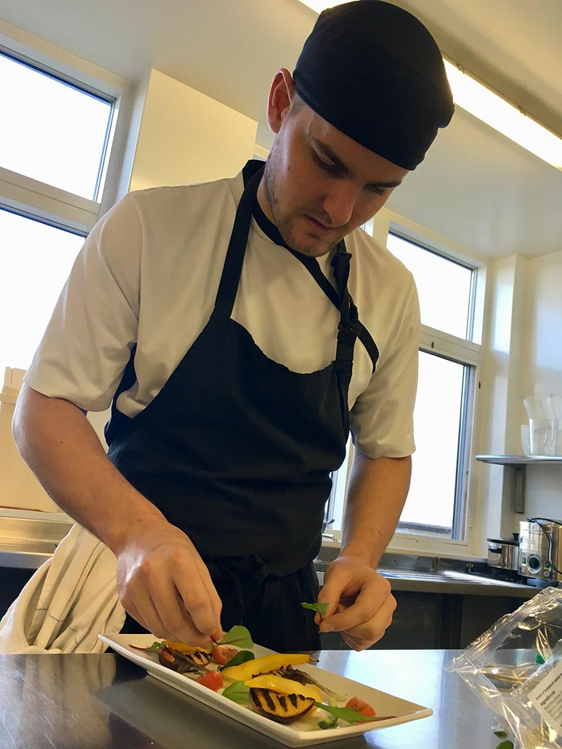 PDA in Professional Cookery helps serve up some creative flair for Eddie