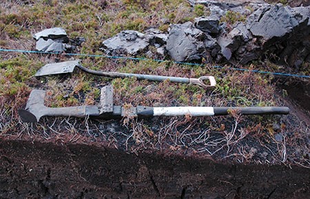 Peat cutting tools