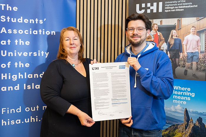 Students choose cost of living and community as priorities for new UHI partnership agreement 